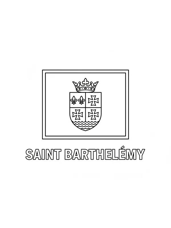 Flagge von Saint Barthélemy, Unterkategorie