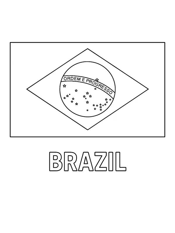 Brasilien Flagge, Unterkategorie