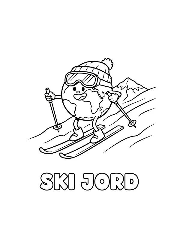 Jordklode på ski