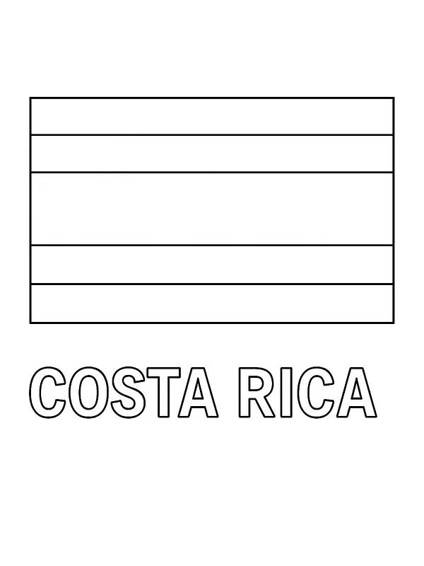 Costa Ricas Flagge, Unterkategorie