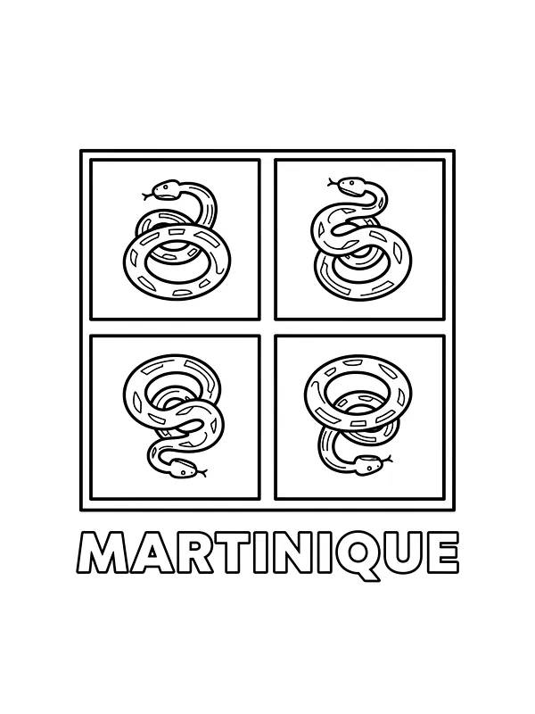 Flagge von Martinique, Unterkategorie