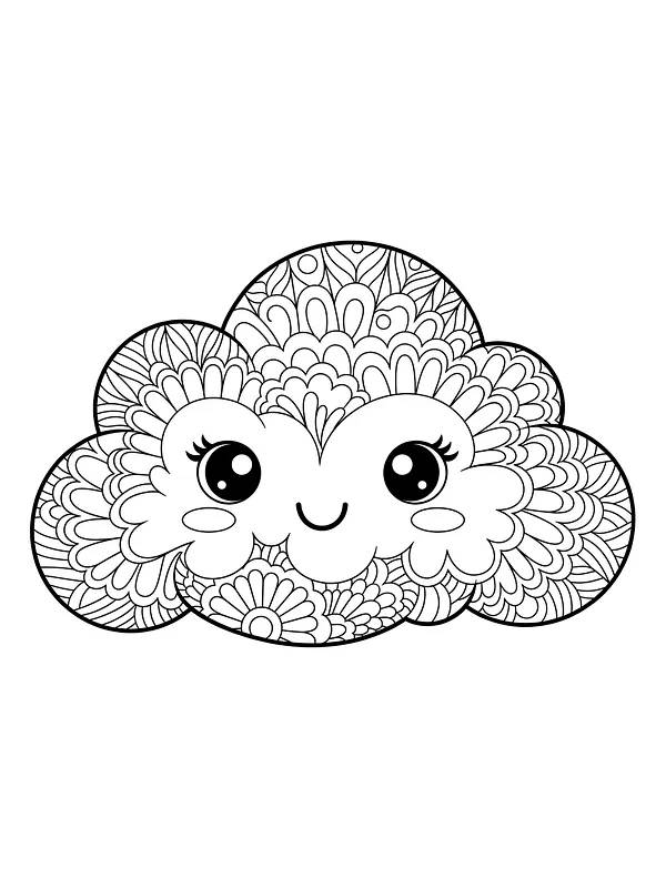 Kawaii-sky med store øjne