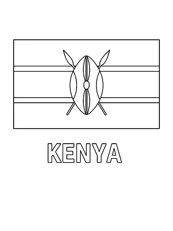 Kenyas Flagge, Unterkategorie
