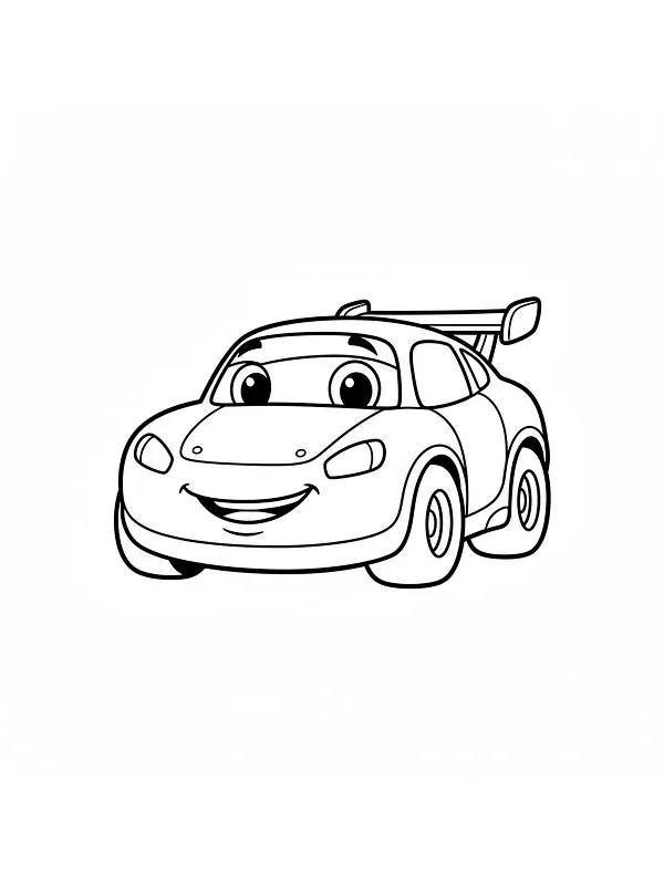 Smilende bil