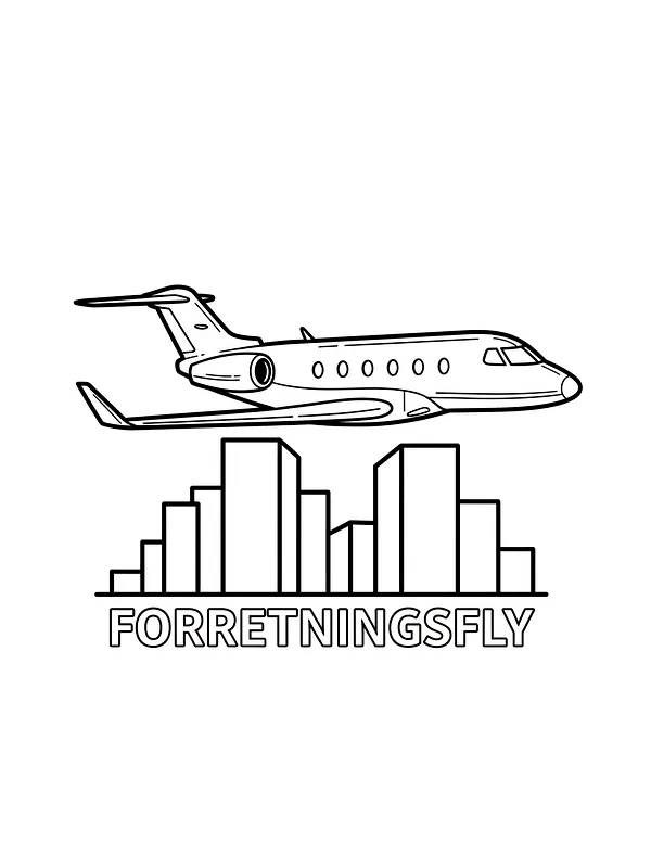 Affärsflyg över skyskrapor, underkategori