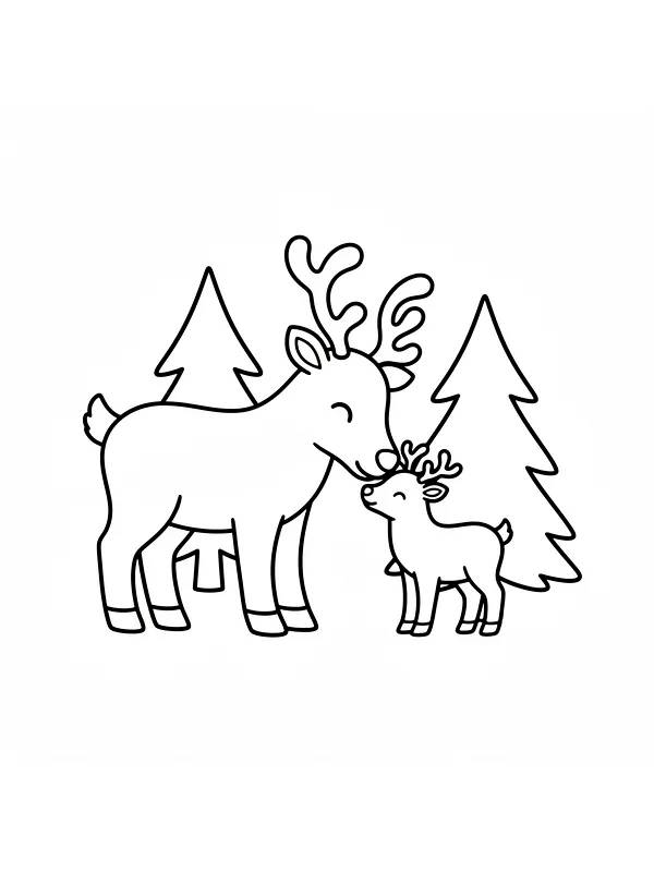 To reinsdyr i skogen, underkategori