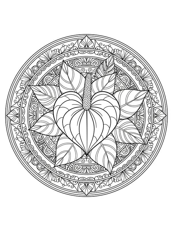 Intrikates Blumen-Mandala, Unterkategorie