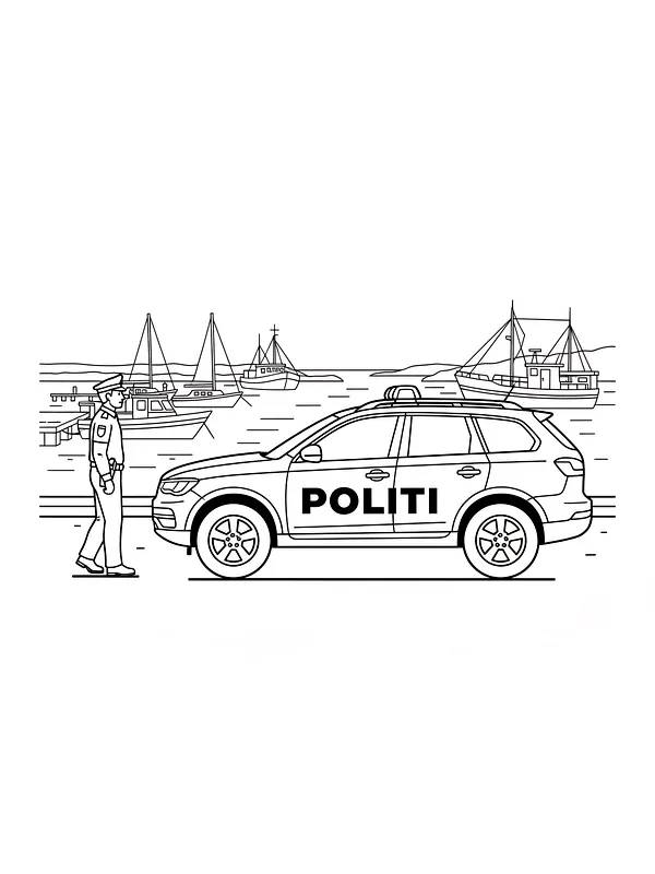 Politi ved havn