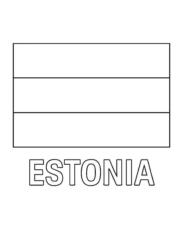 Estland Flagge, Unterkategorie