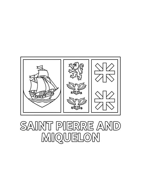 Flagge von Saint Pierre und Miquelon, Unterkategorie