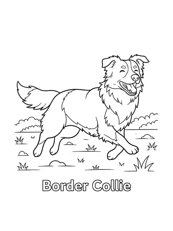 Border Collie som løper, underkategori
