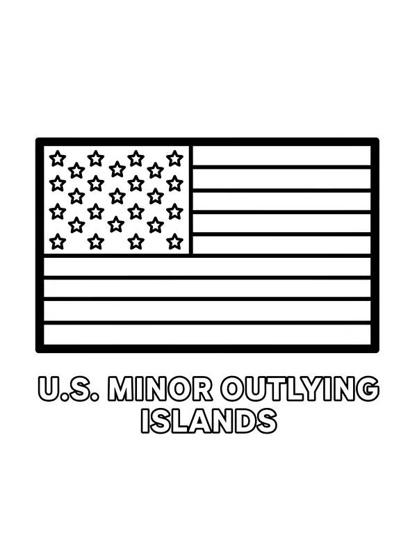 Flaggan för USA:s mindre öar
