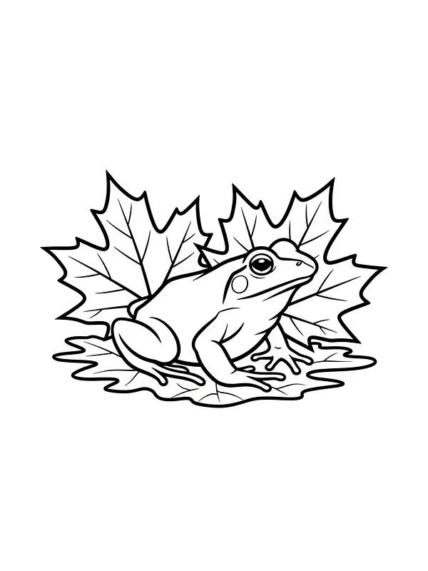 Frø på efterårsblad, underkategori