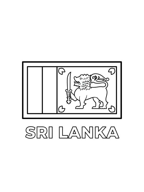 Sri Lankas Flagge, Unterkategorie