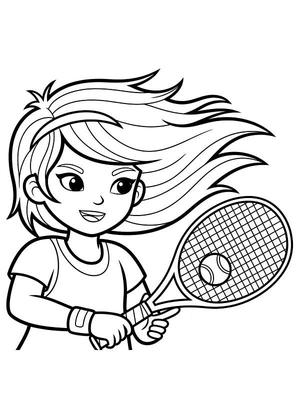 Barn med tennisracket, underkategori