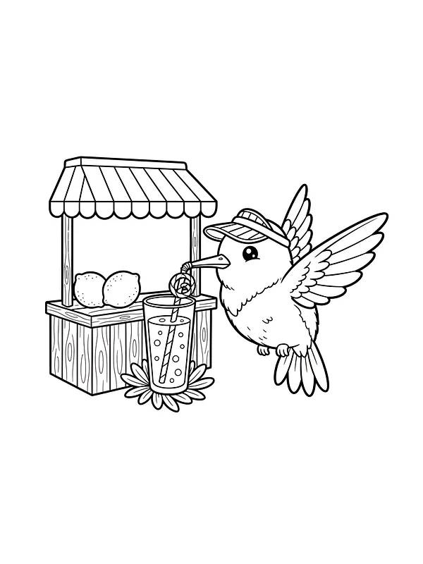 Kolibri og lemonadestativ, underkategori