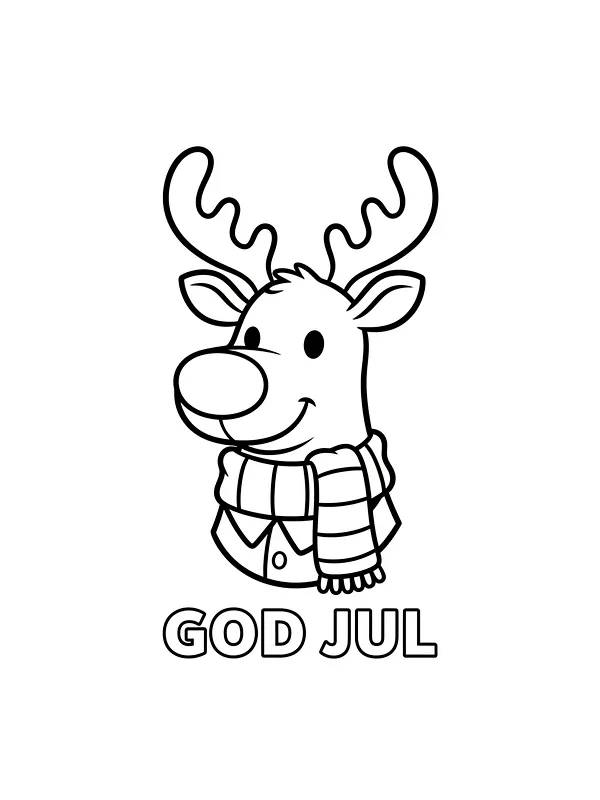 Julereinsdyr med skjerf, underkategori