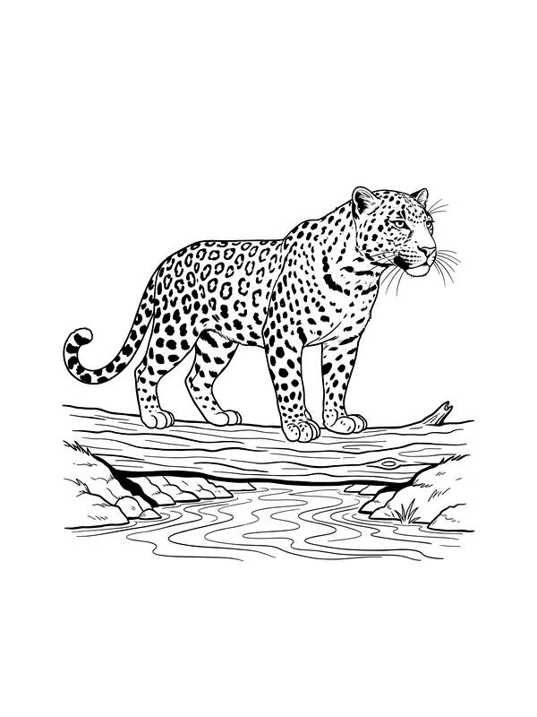 Leopard på trestokk, underkategori