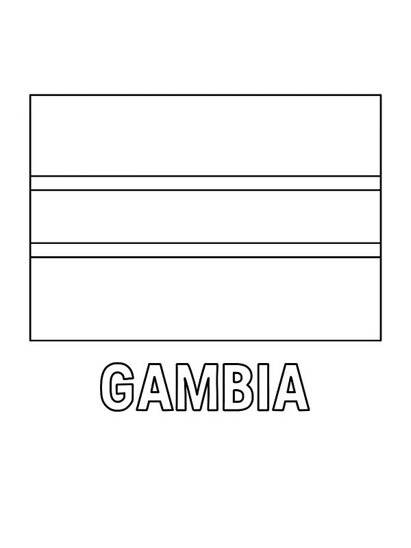 Gambias Flagge, Unterkategorie