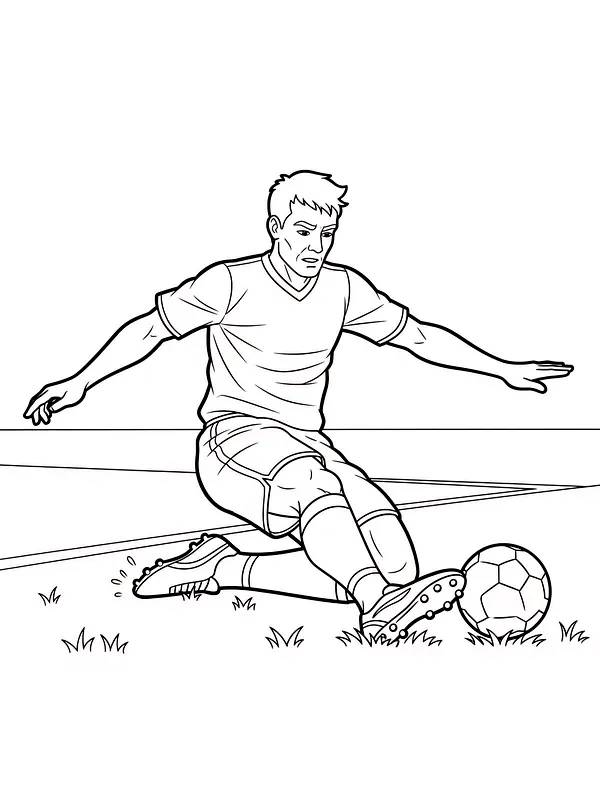 Fotballspiller takler ball, underkategori