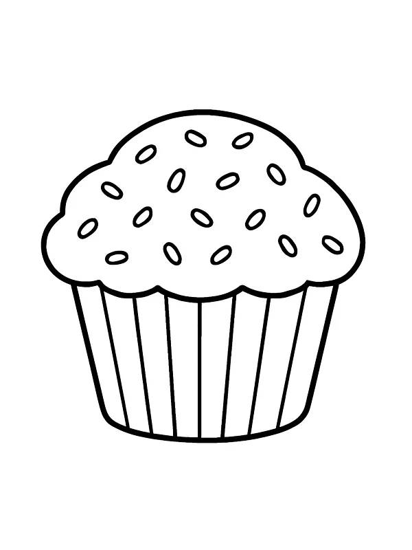 Muffins med strøssel