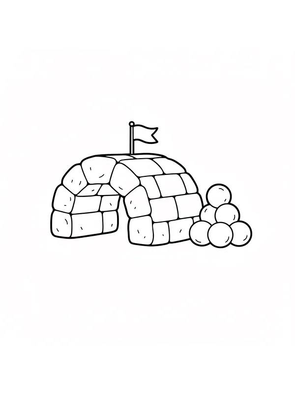 Iglo med flagg, underkategori