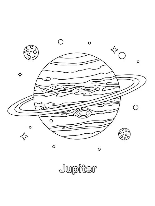 Jupiter med ringer, underkategori