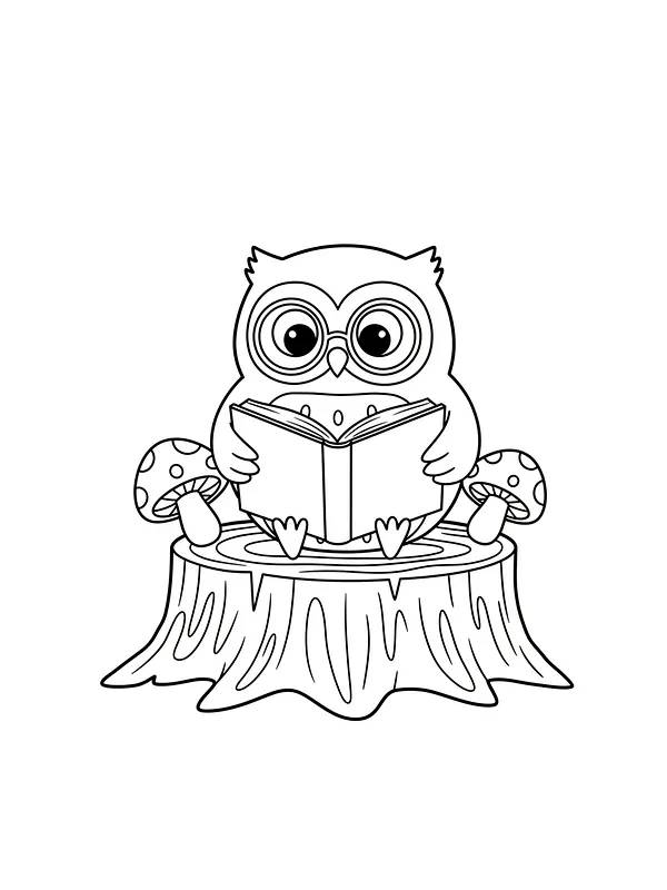 Ugle leser bok, underkategori