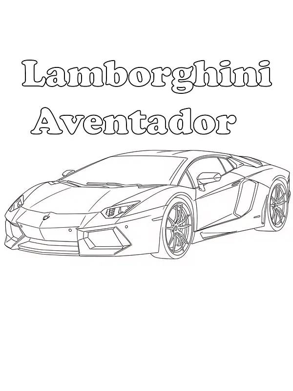 Lamborghini Aventador silhuett, underkategori