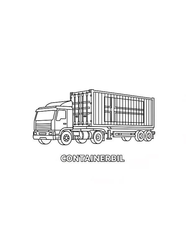 Containerbil for fargelegging, underkategori