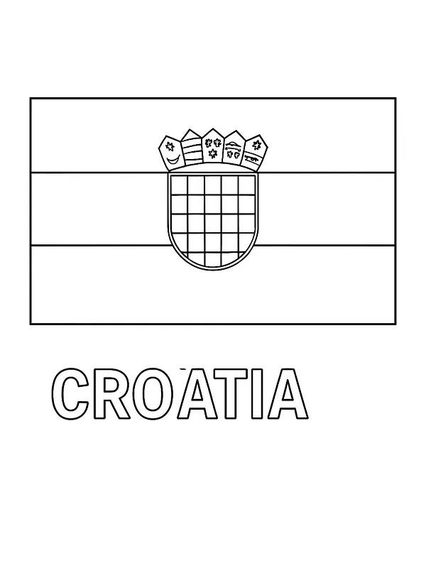 Kroatiens Flagge, Unterkategorie