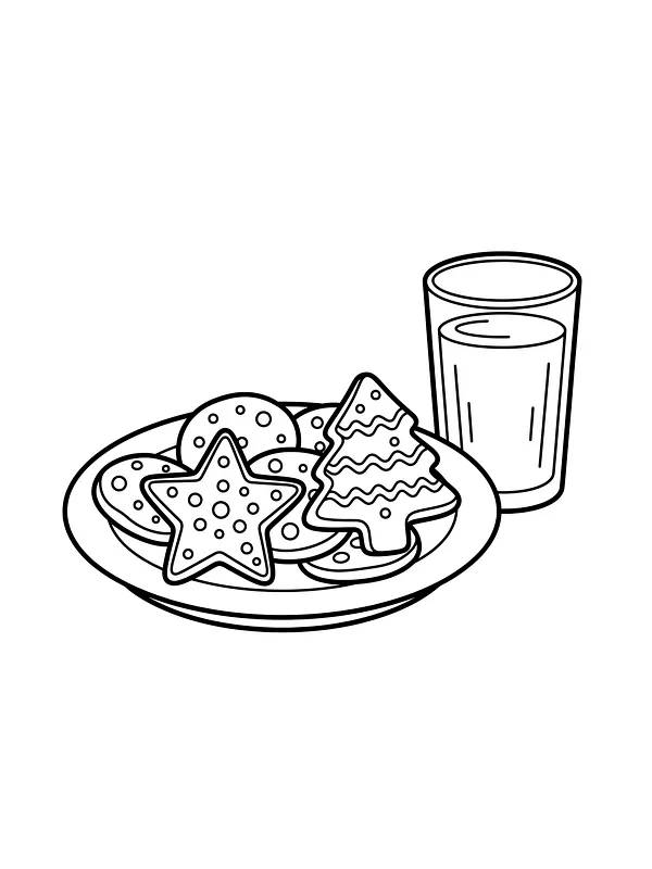 Julesmåkager med mælk