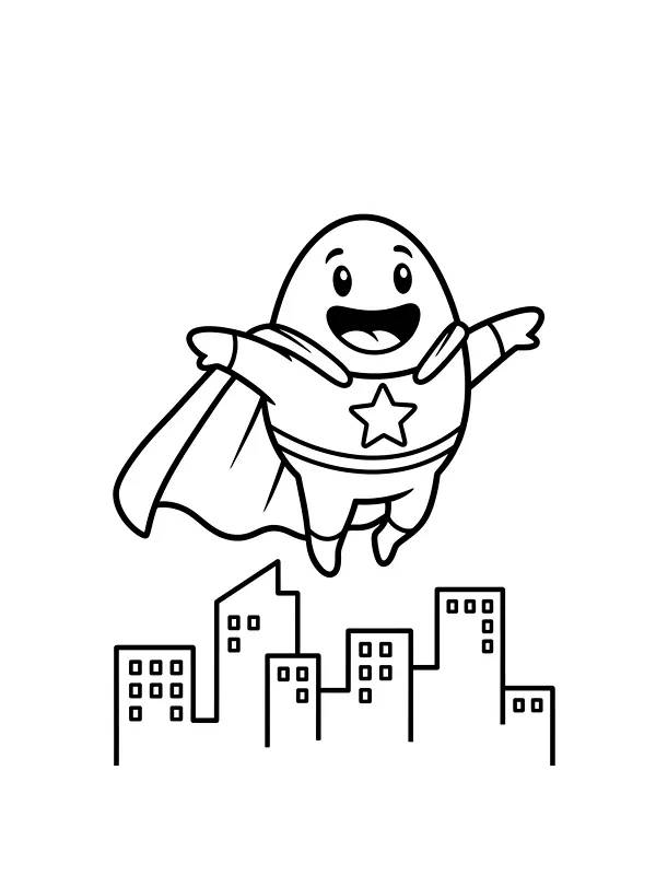 Superhelteæg, der flyver