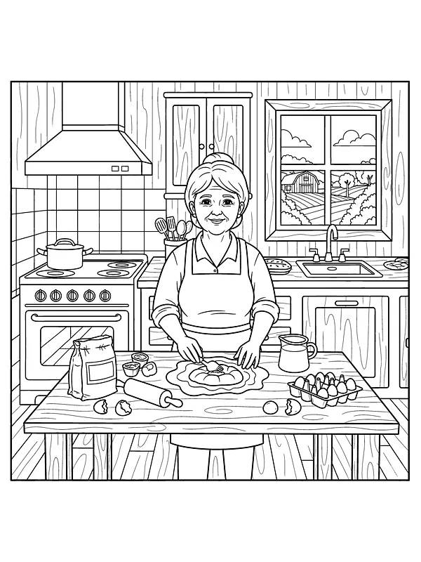 Bestemor som baker, underkategori