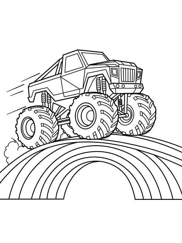 Monstertruck over bro