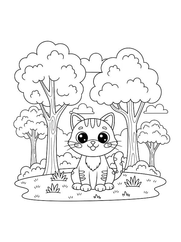 Katt i skog, underkategori