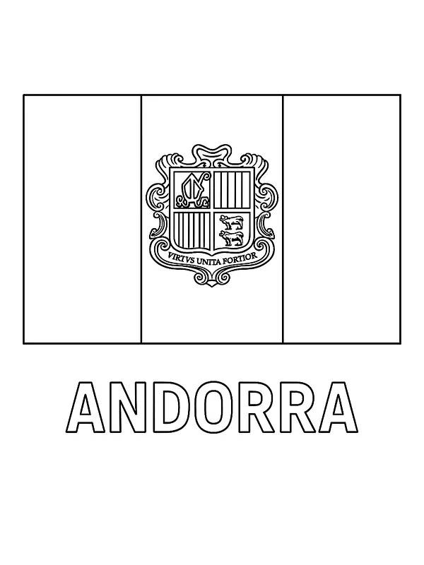 Andorras Flagge, Unterkategorie