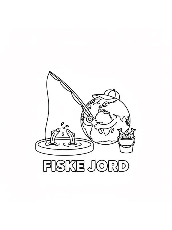 Jorden, der fisker