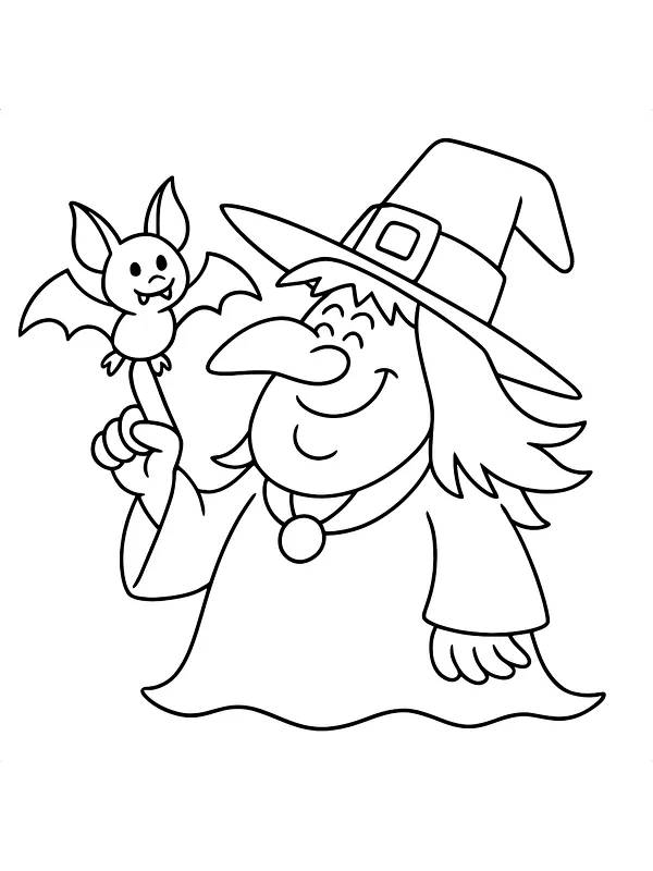 Hexe mit Fledermaus, Unterkategorie