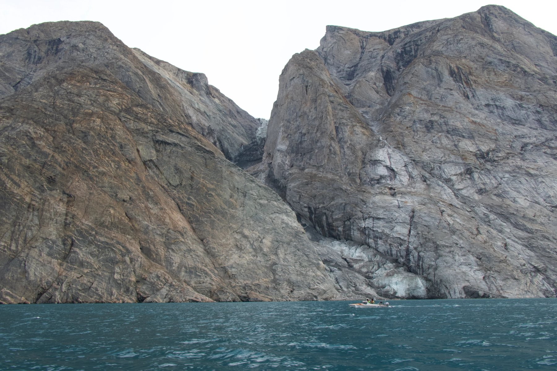 Dickinson Glacier photographed by Soren Rysgaard, 2024