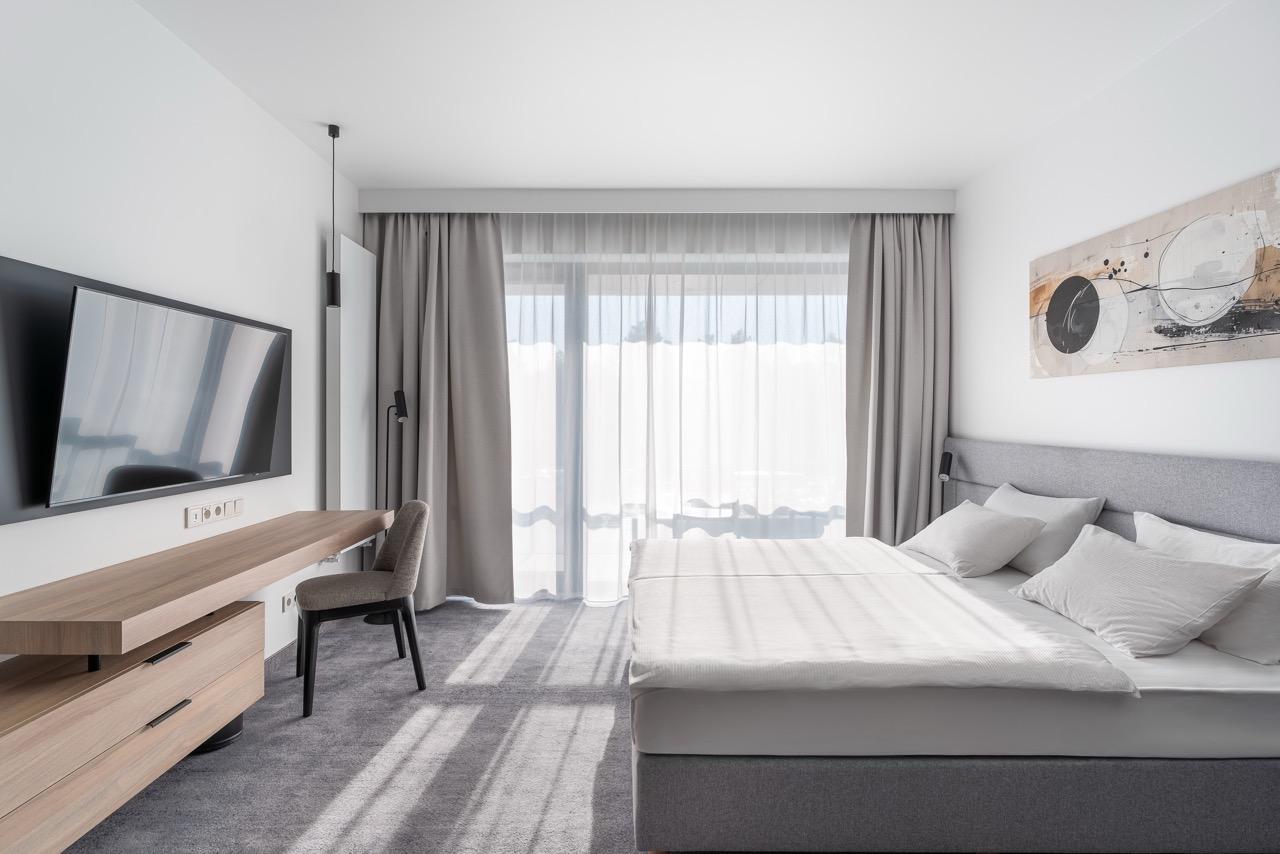 Pokój hotelowy dla uczestników szkolenia biznesowego