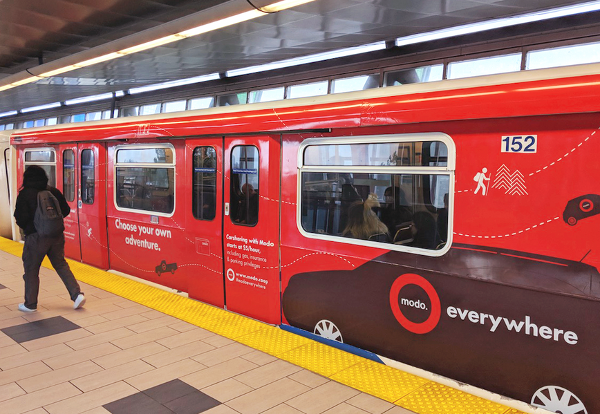 brand identity, campaign, transit campaign, transit advertising, communications, advertising