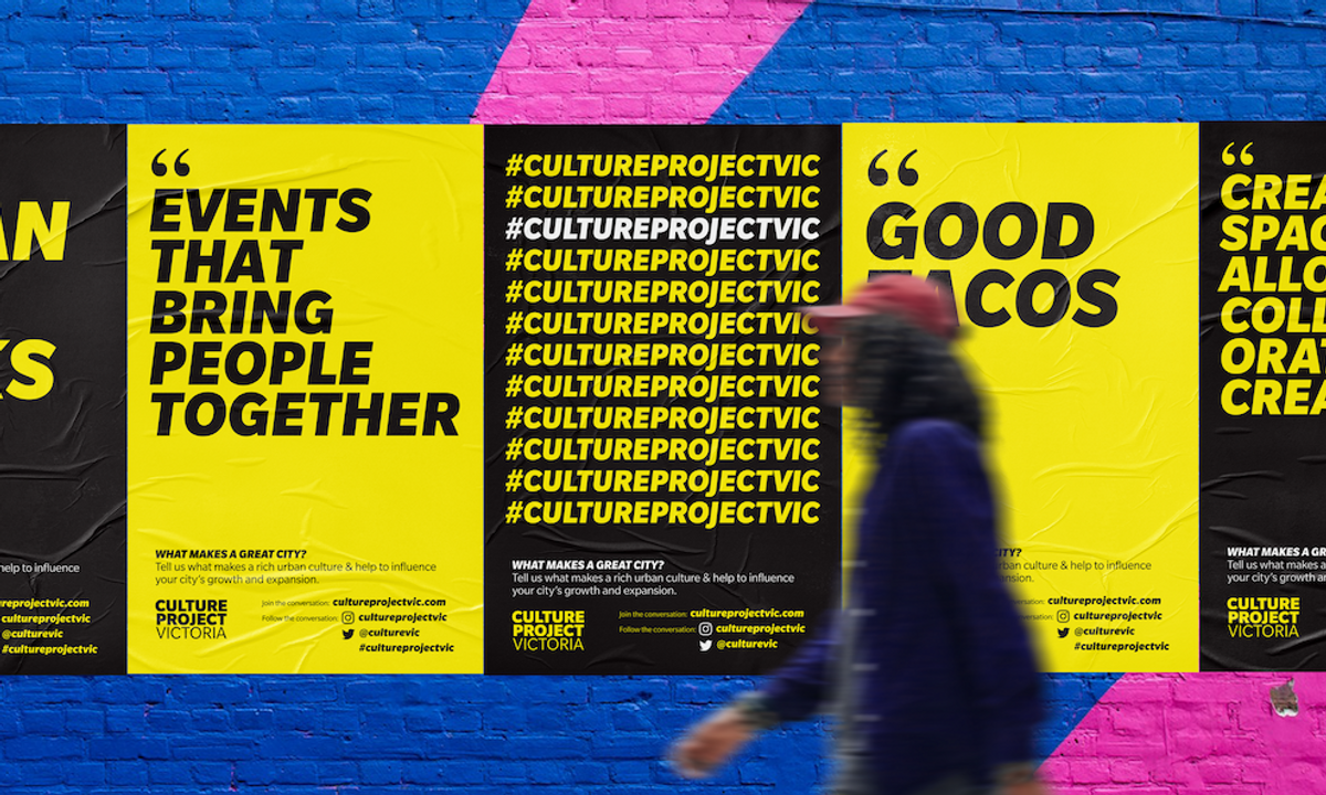 Guerilla marketing, Campaign creation, Campaign design, engagement, culture creation, social media, posters, flyers