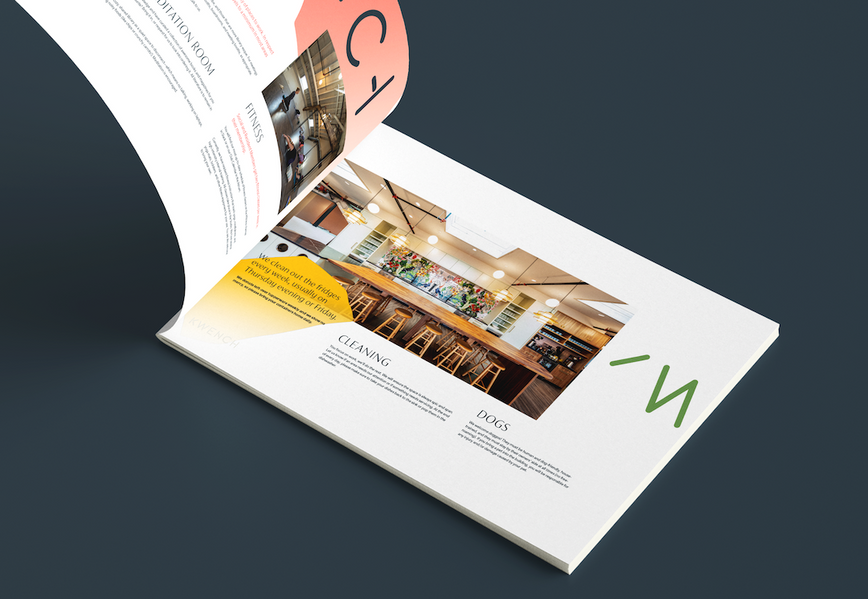 brand identity, coworking, brand expansion, brand re-fresh, typography, custom type, signage, interiors, communications