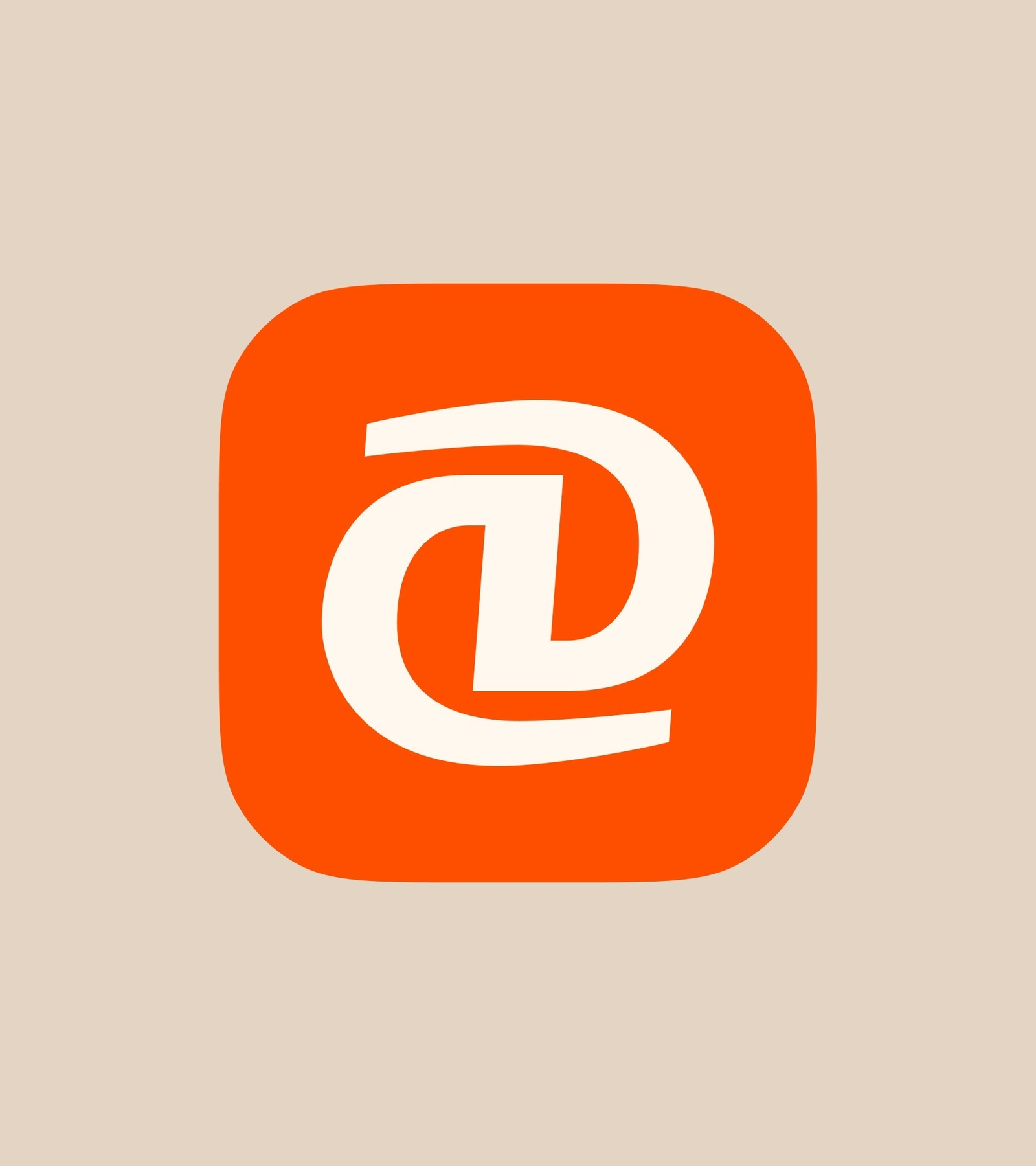 DataDocks app icon with a white interlocking D on orange