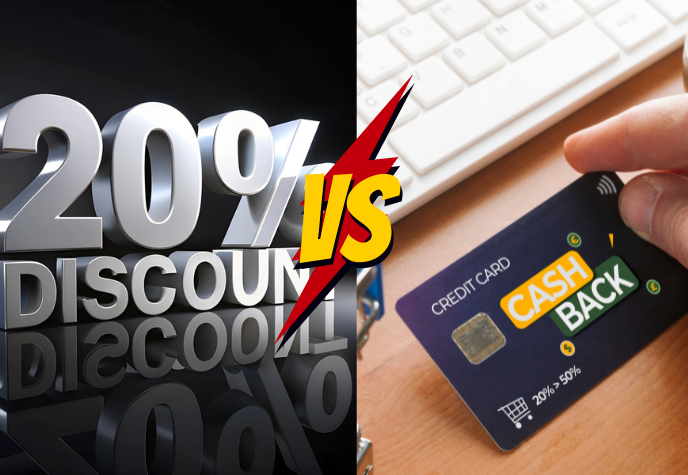 Discount vs Cash Back | Scrambly