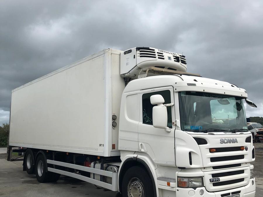 Scania P270 fridge van
