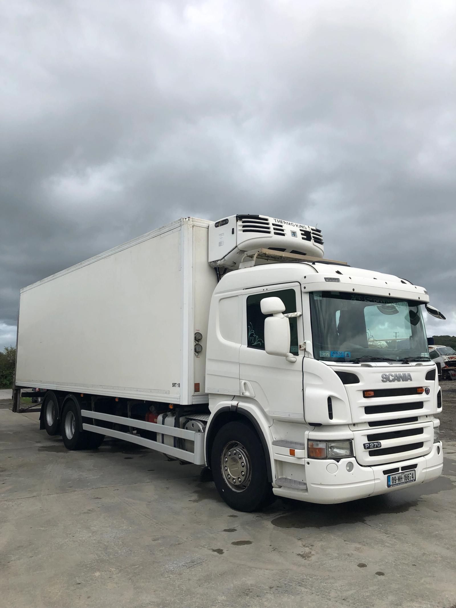 Scania P270 fridge van