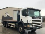 Scania 94D double drive crane truck 1