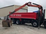 Hino 8X4 grab truck 11